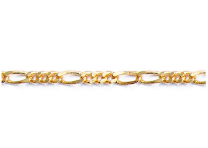 Gold Plated 6 mm Curb Chain